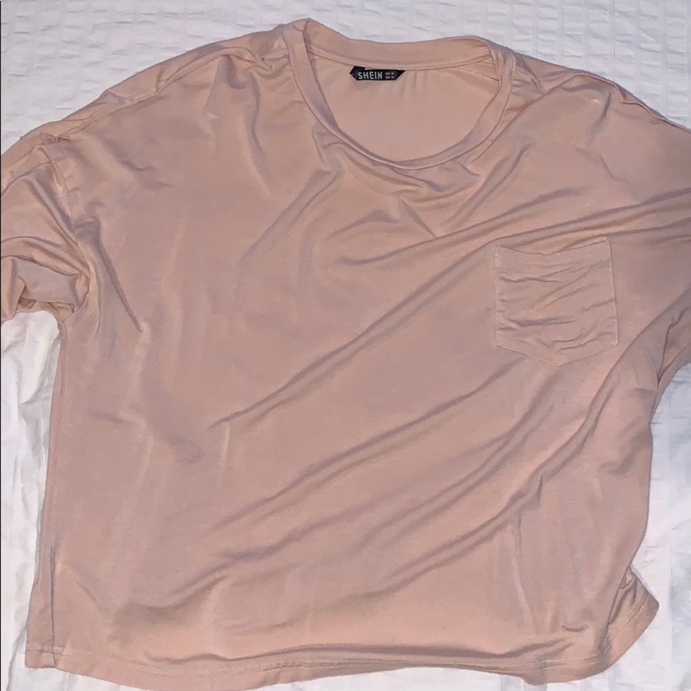 Shein pink top
